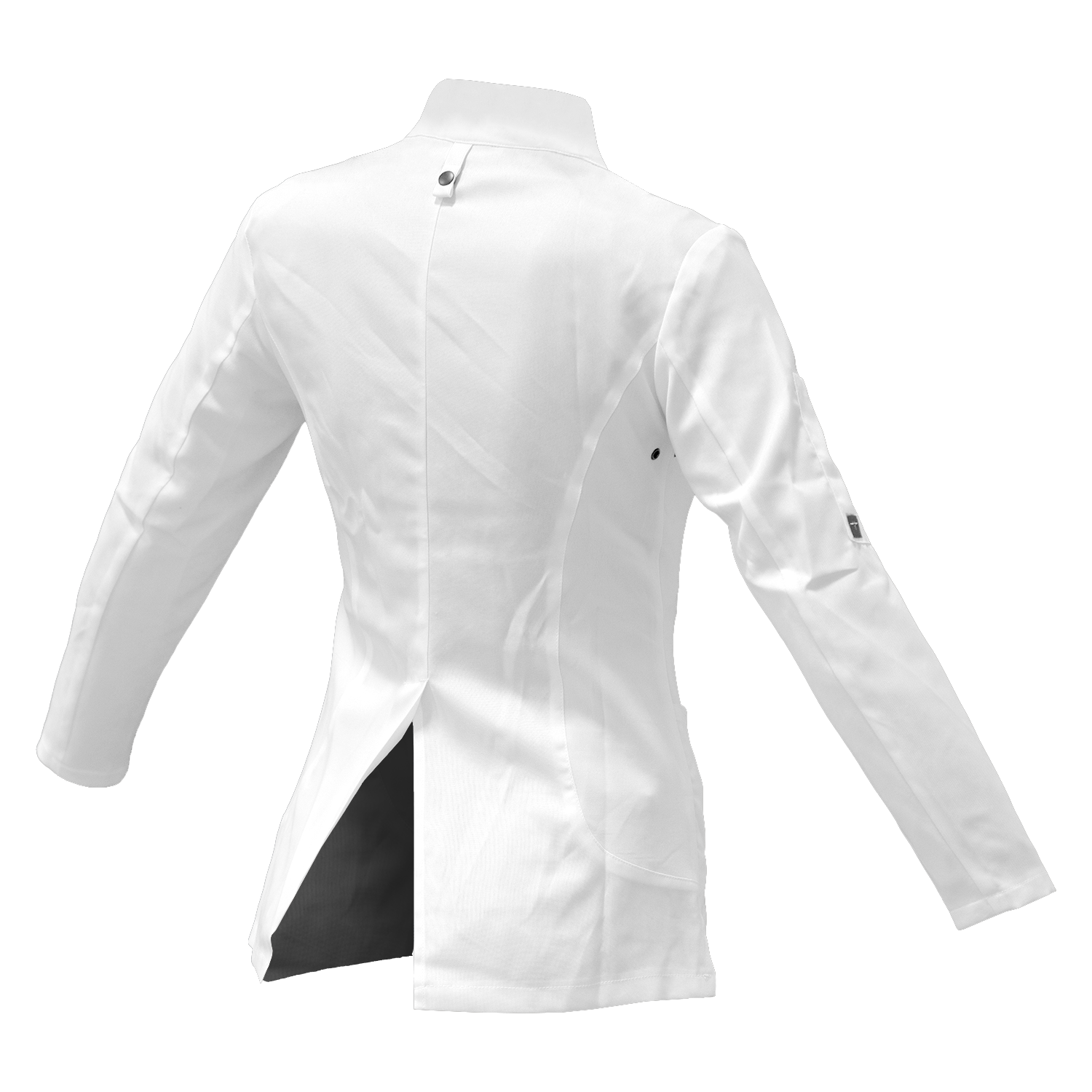 YellowJacket Chefwear Womens Chefwear White Long Sleeve Coat Jacket Ladies Female Chef Wear Uniform
